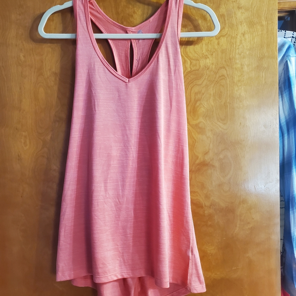 Sz L Coral Exercise Tank